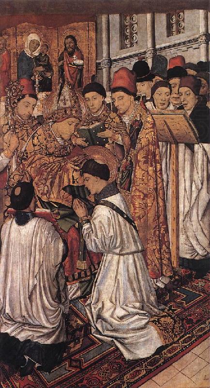 Jaume Huguet Vinzenz Altarpiece china oil painting image